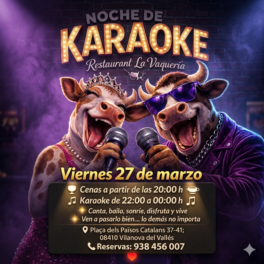 Noche de Karaoke 27 Marzo