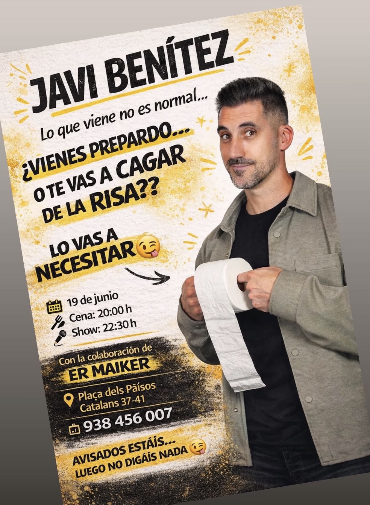 Monólogo Javi Benítez 19 Junio